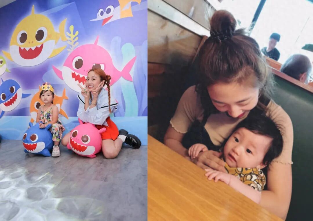 鬼鬼母女合照_鬼鬼女儿日常_娱乐圈的少女辣妈